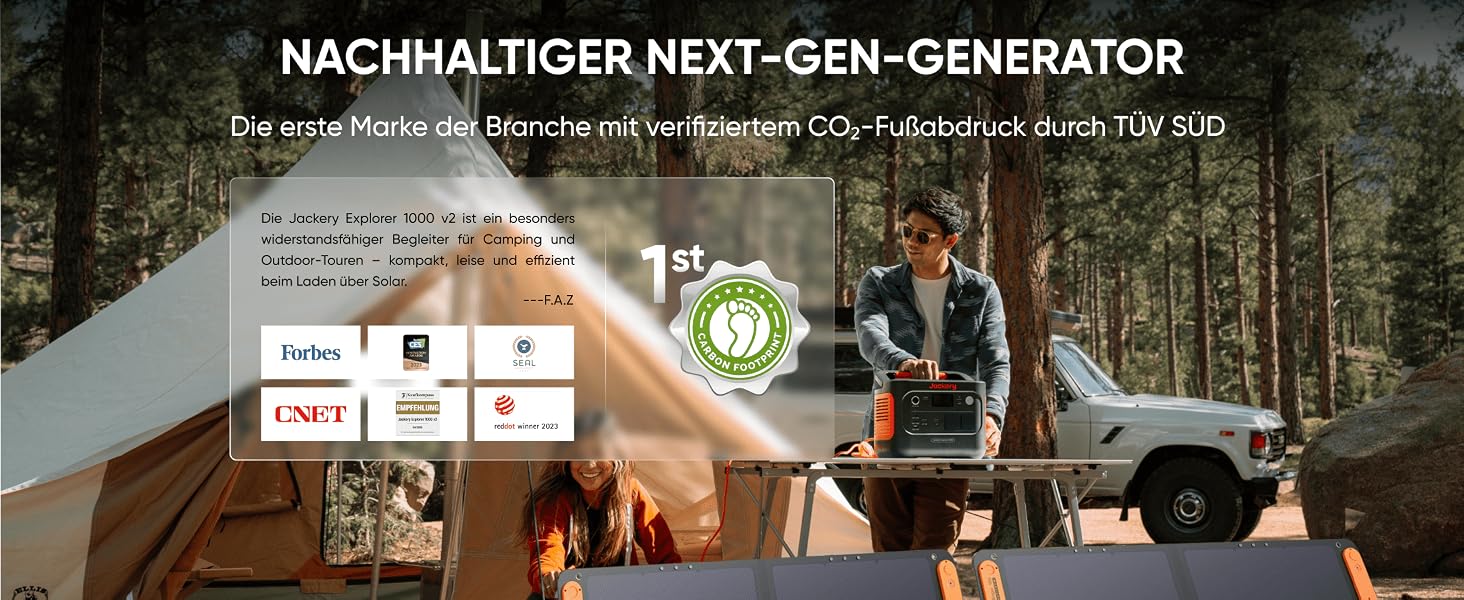 Jackery Explorer 1000 v2 Powerstation mit 100-W-Solarpanel – Detail 6