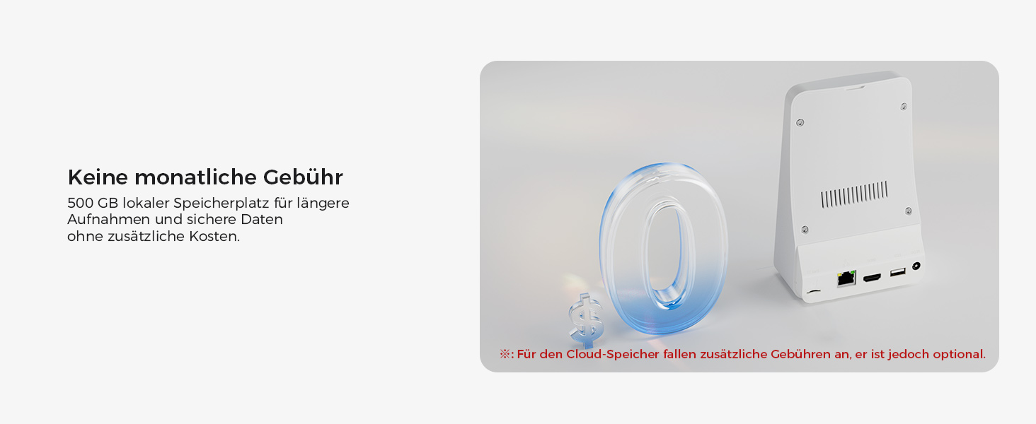Hiseeu 2K Solar-Überwachungsset mit vier Akkukameras und NVR – Detail 7