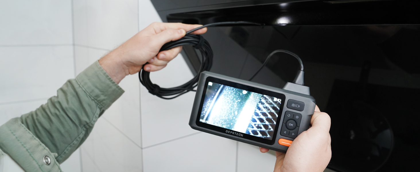DEPSTECH DS520TL Endoskopkamera mit drei Objektiven und 15-m-Sonde – Detail 7