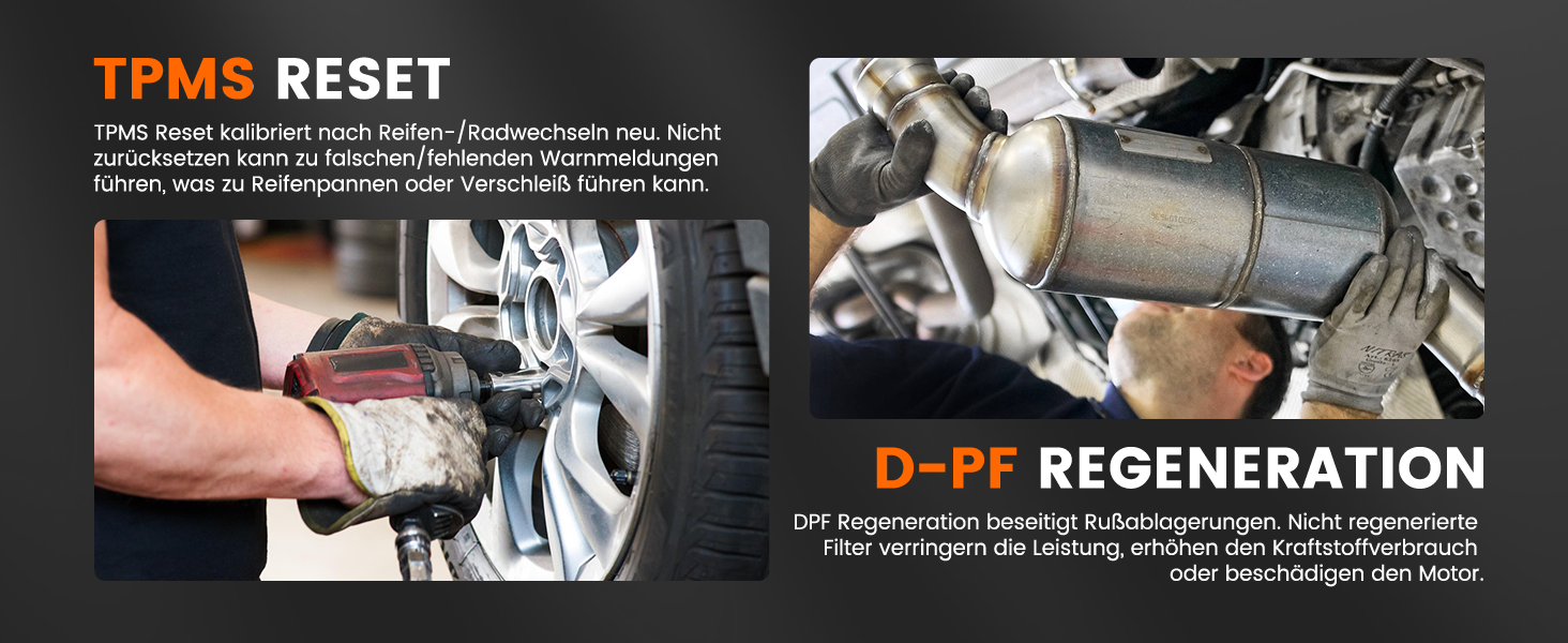 ANCEL FX6100 OBD2-Diagnosegerät mit 6,2-Zoll-Touchscreen und Diagnosekabel. – Detail 8