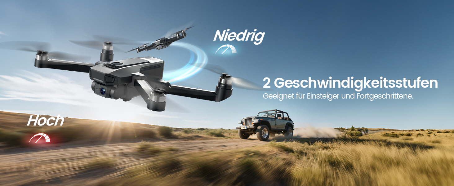 DEERC D35Plus Drohne mit Fernsteuerung und eingebautem 4,5-Zoll-Bildschirm – Detail 8