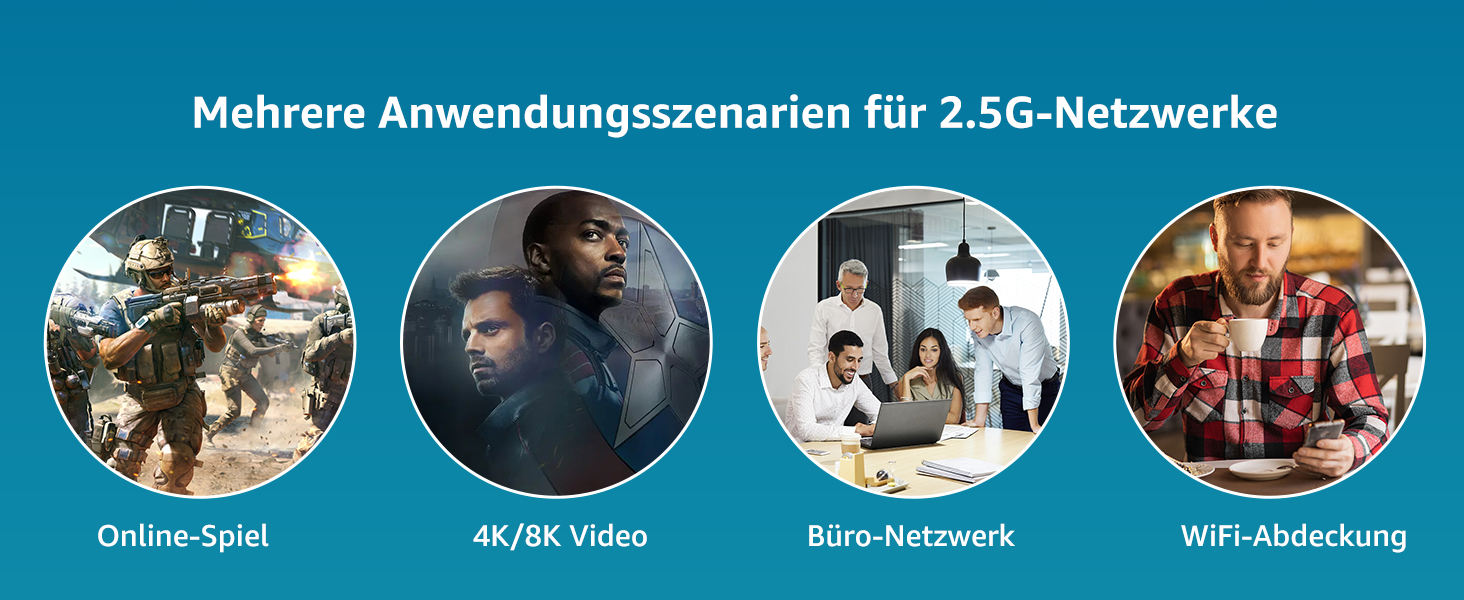 YuanLey YS25-1602 Netzwerk-Switch mit 16 RJ45-Anschlüssen für 2,5 Gbit/s und zwei SFP-Steckplätzen im schwarzen Metallgehäuse – Detail 5