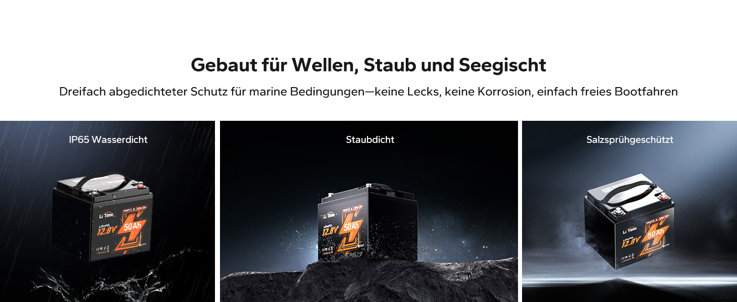 LiTime 12V 50Ah LiFePO4-Akku mit Bluetooth – Detail 10
