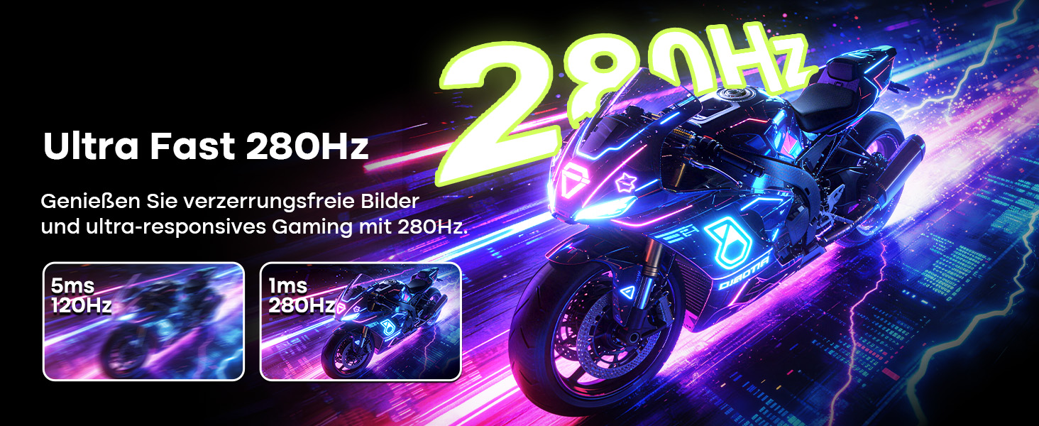 Amzfast AMZG27C1Q Pro 27-Zoll-Curved-Monitor mit 1500R Krümmung auf Metallständer – Detail 4