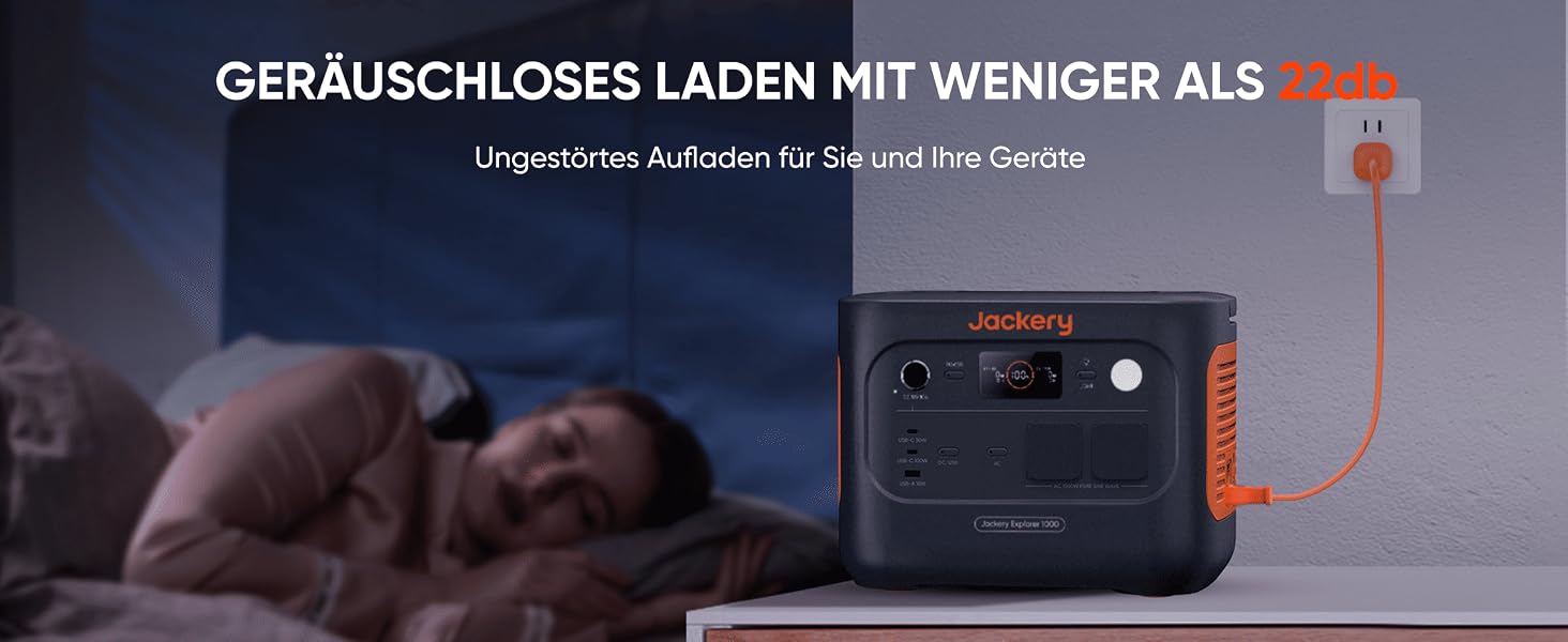 Jackery Explorer 1000 v2 Powerstation mit 100-W-Solarpanel – Detail 10