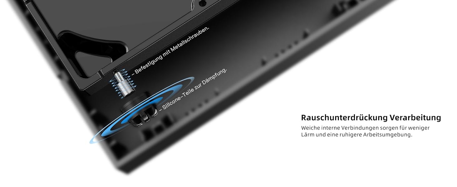 UnionSine externe 3,5-Zoll-Festplatte mit 14 TB in senkrechter Bauform – Detail 5