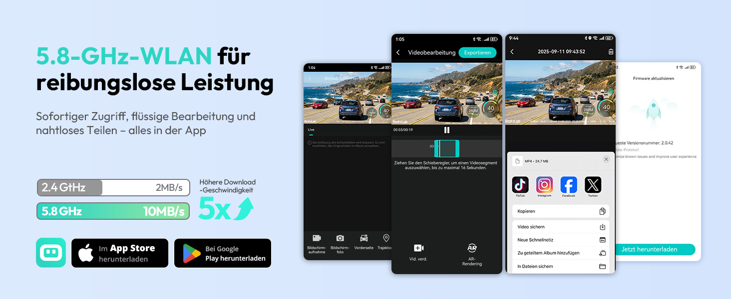 BOTSLAB Dashcam 4K mit STARVIS 2 und Hardwire-Kit – Detail 11