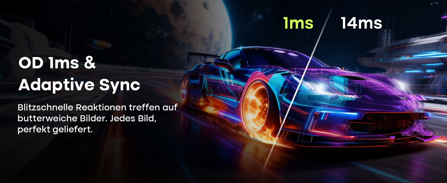 Amzfast AMZG27C1Q Pro 27-Zoll-Curved-Monitor mit 1500R Krümmung auf Metallständer – Detail 5