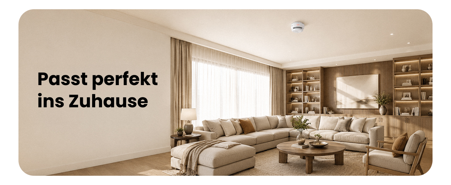 AEGISLINK S500 Rauchmelder aus dem Zehnerset mit Halterung – Detail 11
