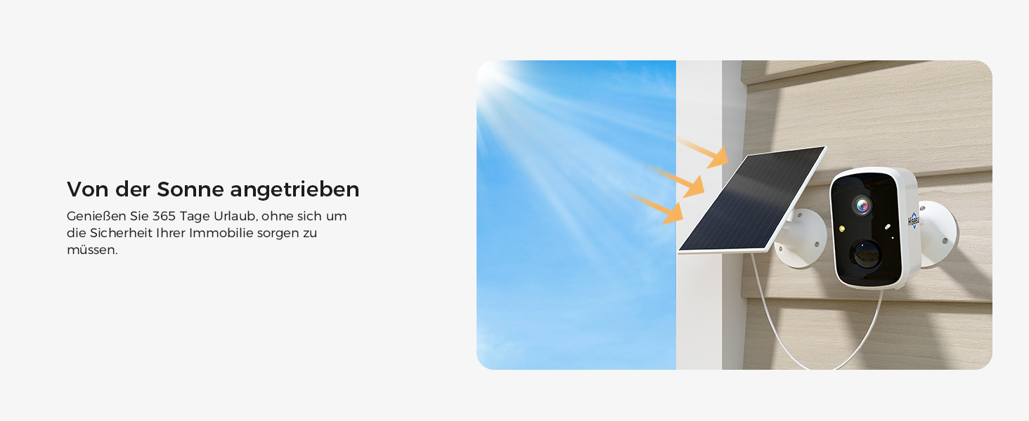 Hiseeu 2K Solar-Überwachungsset mit vier Akkukameras und NVR – Detail 11