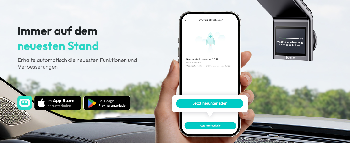 BOTSLAB Dashcam 4K mit STARVIS 2 und Hardwire-Kit – Detail 12