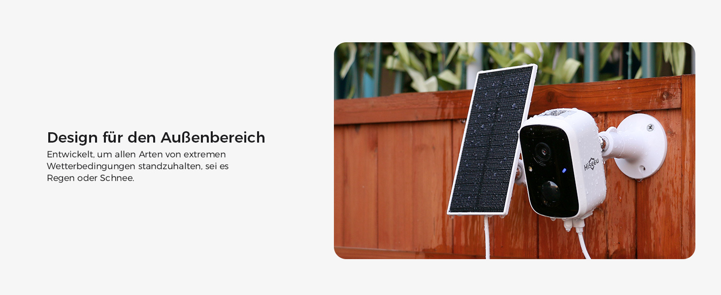 Hiseeu 2K Solar-Überwachungsset mit vier Akkukameras und NVR – Detail 12