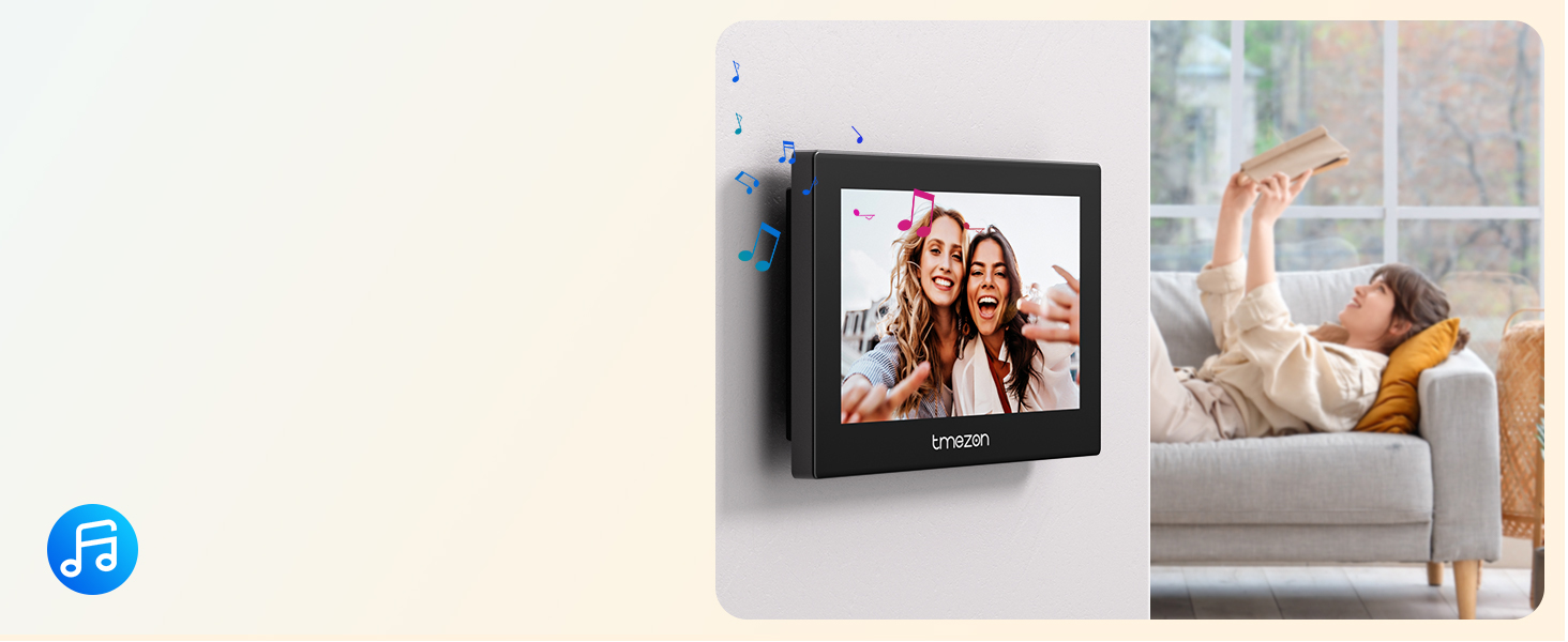 TMEZON WLAN Video-Türsprechanlage 2-Draht mit 7-Zoll-Touchscreen – Detail 7