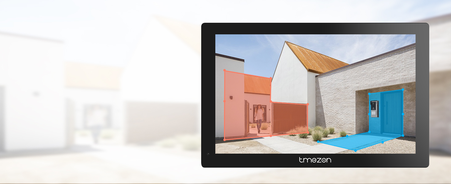 TMEZON WLAN Video-Türsprechanlage 2-Draht mit 7-Zoll-Touchscreen – Detail 8