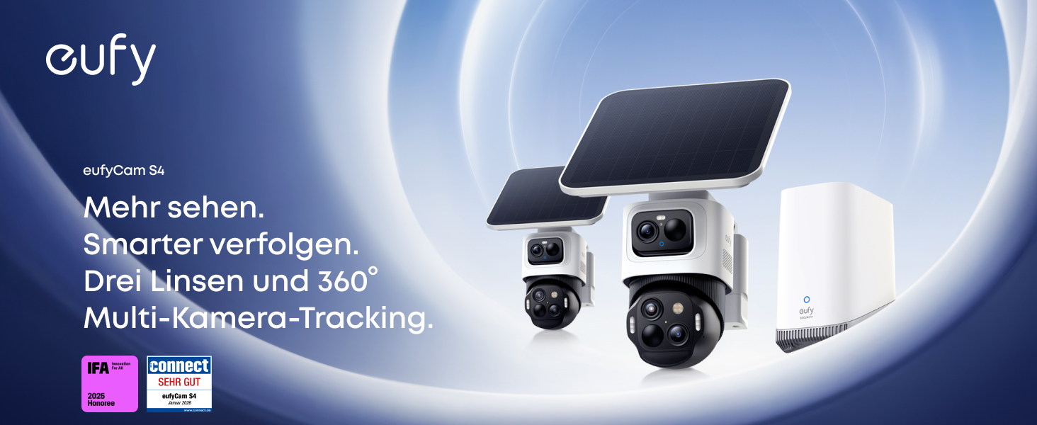 eufyCam S3 Pro 4K Akku-Überwachungskamera mit Solarpanel – Detail 10