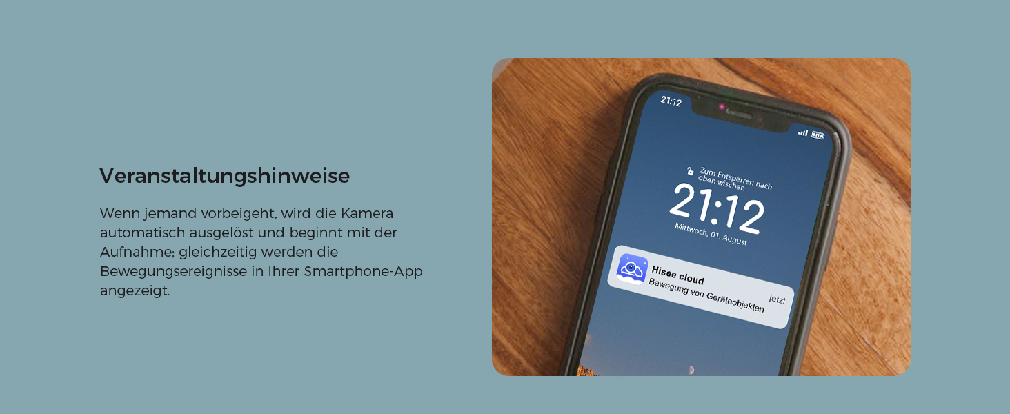 Hiseeu Solar-Kameraset: vier weisse Schwenkkameras mit aufgesetztem Solarpanel und der Funk-Rekorder mit Festplatte. – Detail 14
