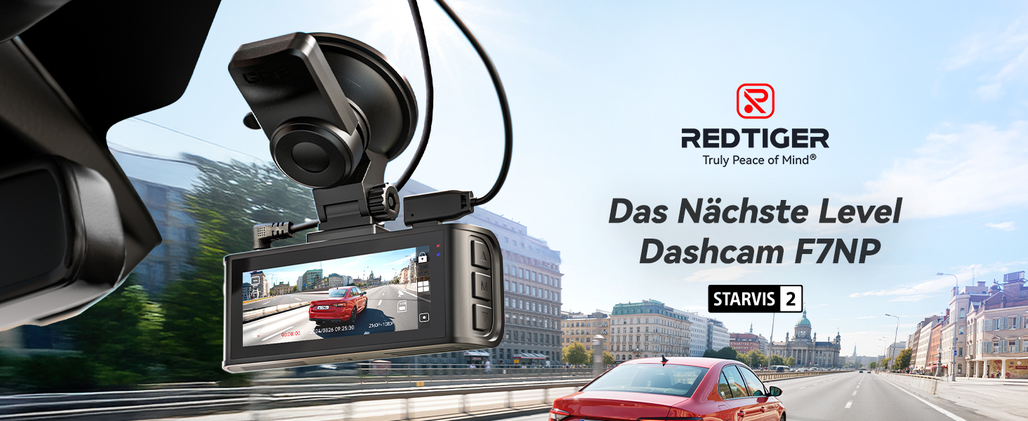 REDTIGER F7NP Dashcam 4K mit STARVIS 2 – Detail 2