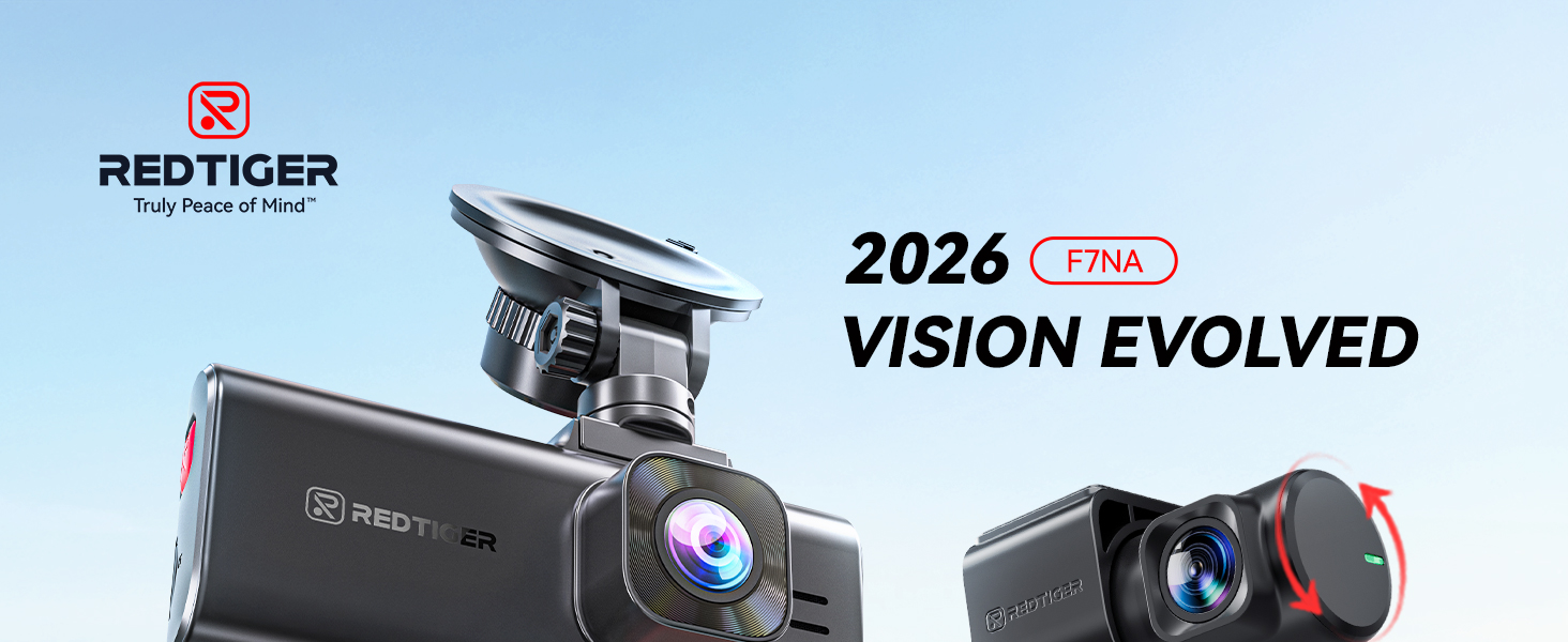 REDTIGER F7NA Dashcam 4K mit Sony STARVIS 2 IMX678 – Detail 2
