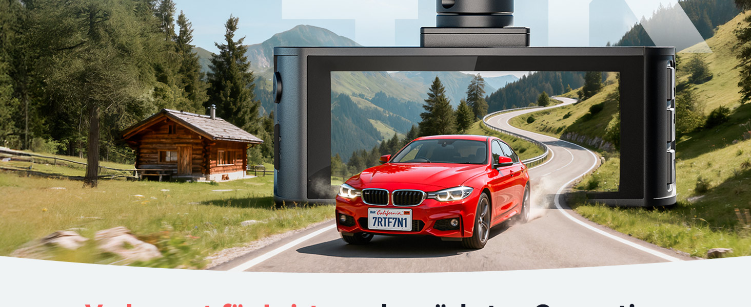 REDTIGER F7N Dashcam 4K mit GPS-Halterung – Detail 3