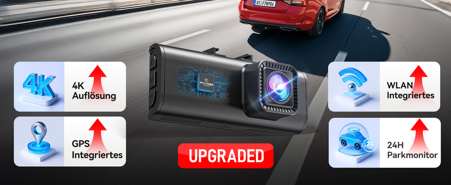 REDTIGER F7NP Dashcam 4K mit STARVIS 2 – Detail 3