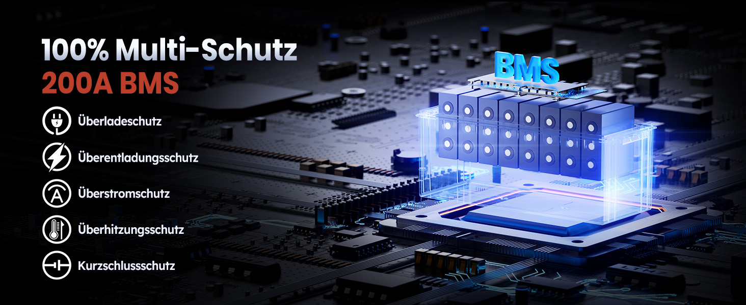 Timeusb 12V 200Ah LiFePO4-Akku – Detail 3