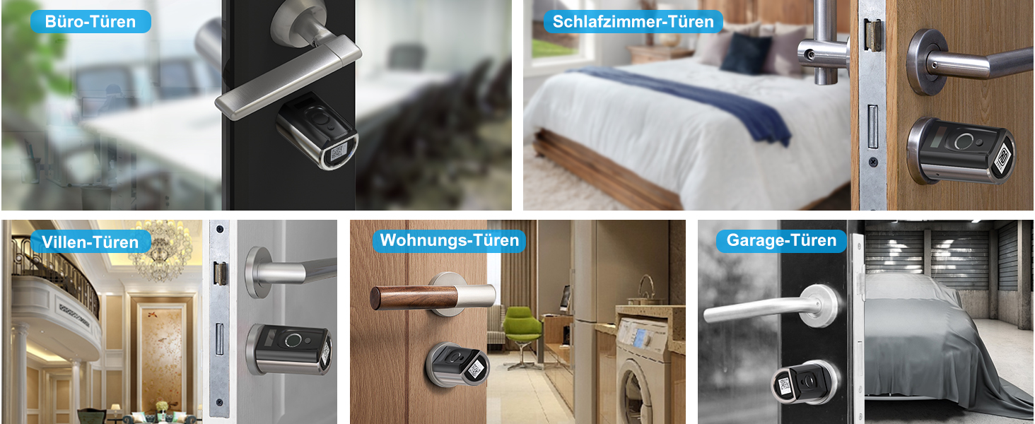 WELOCK Touch41 Schliesszylinder mit Fingerabdrucksensor in Edelstahl, Euro-Profil – Detail 16