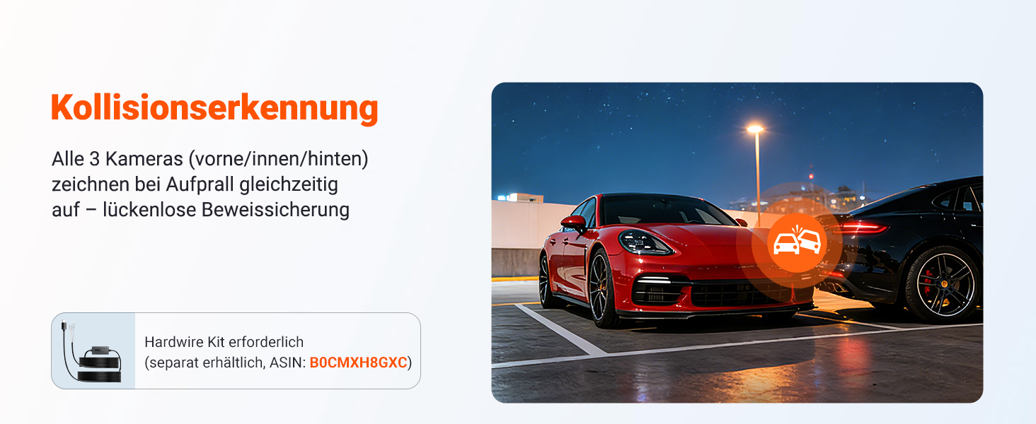 VANTRUE N4S Dashcam mit drei STARVIS-2-Sensoren – Detail 16