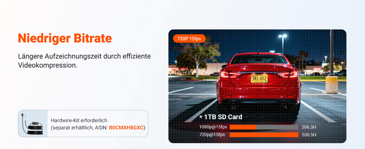 VANTRUE N4S Dashcam mit drei STARVIS-2-Sensoren – Detail 17