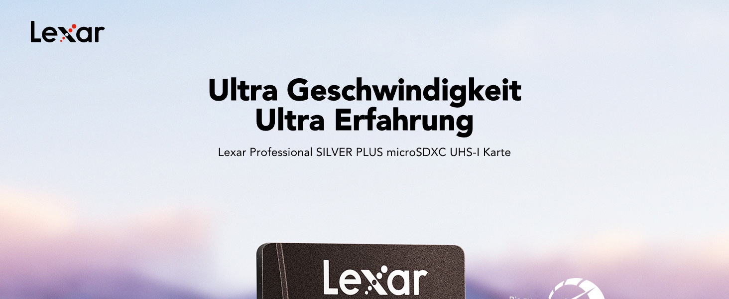 Lexar Silver Plus microSDXC Speicherkarte mit 256 GB in Silber – Detail 2