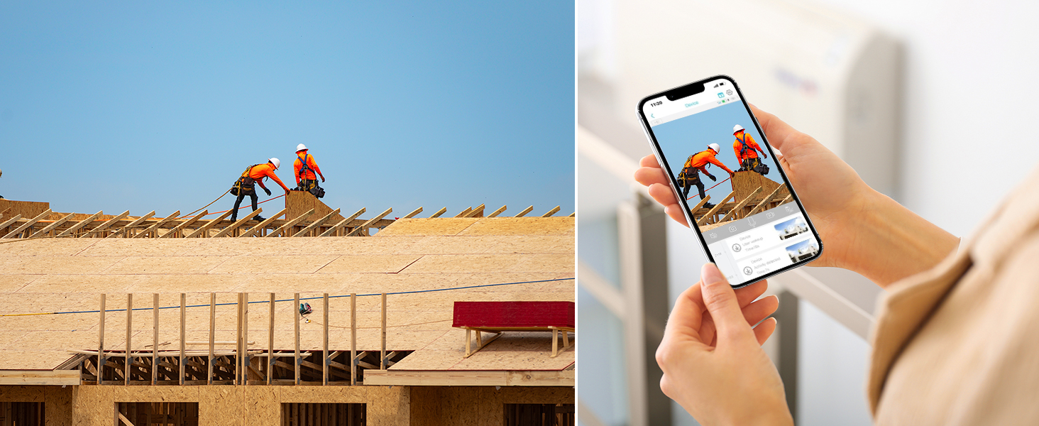 Xega 4G-Überwachungskamera mit SIM-Karte, Solarpanel und Akku für Standorte ohne Strom – Detail 5