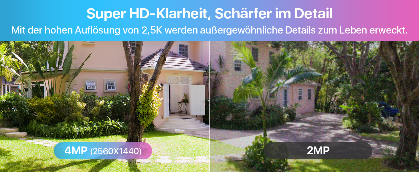 ZOSI 4MP WLAN-Überwachungsset mit sechs Kameras, Farbnachtsicht und 8-Kanal-Rekorder mit 2 TB – Detail 9