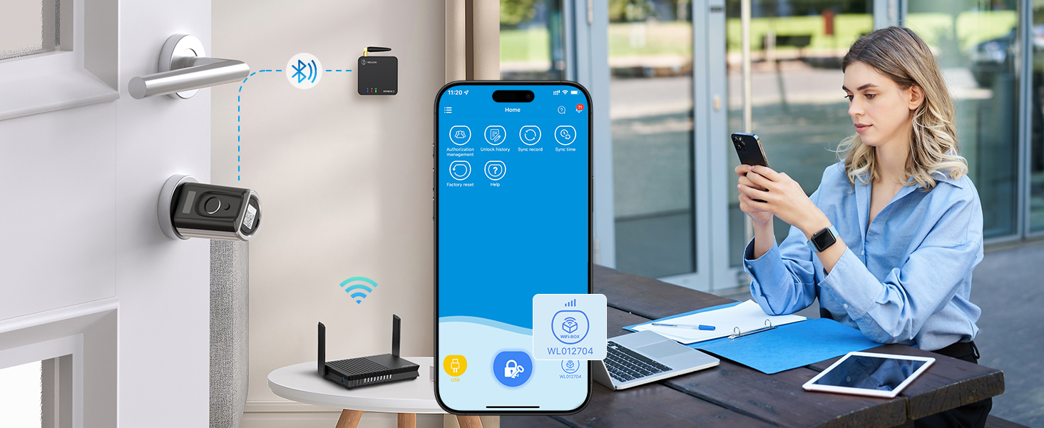 WELOCK Touch41 Schliesszylinder mit Fingerabdrucksensor in Edelstahl, Euro-Profil – Detail 19