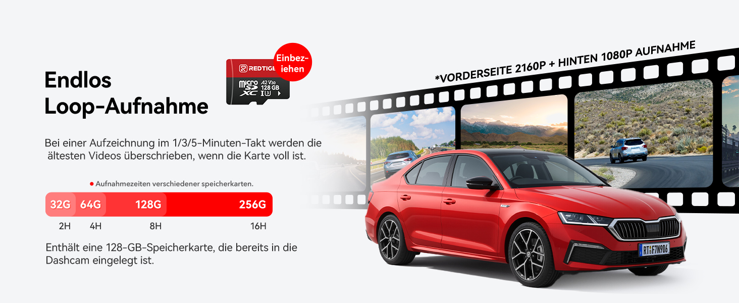 REDTIGER F7NP Dashcam 4K mit STARVIS 2 – Detail 7