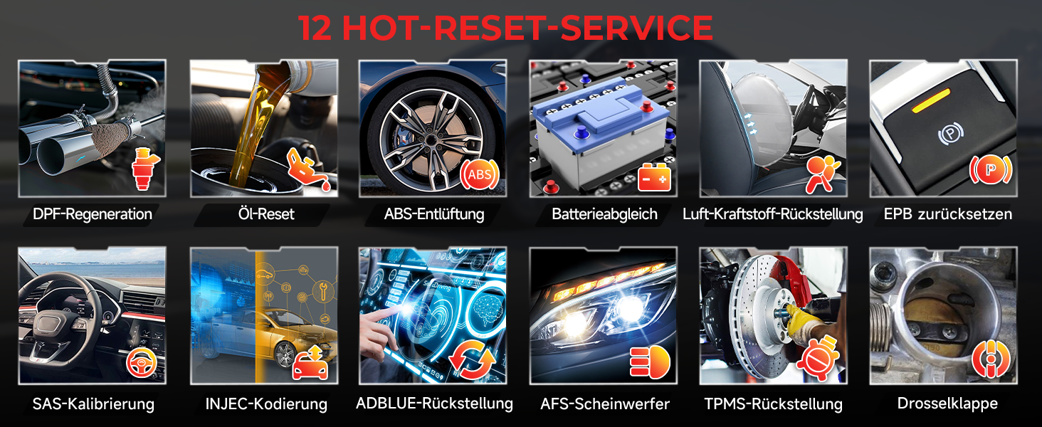LAUNCH CRP129i V2.0 Diagnosegerät mit 5-Zoll-Touchscreen und OBD2-Kabel – Detail 2