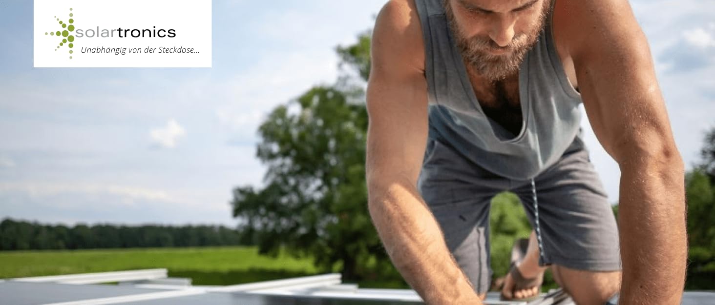 Aufgerolltes Solarkabel in Rot und Schwarz mit ab Werk montierten Solarsteckern an beiden Enden. – Detail 7