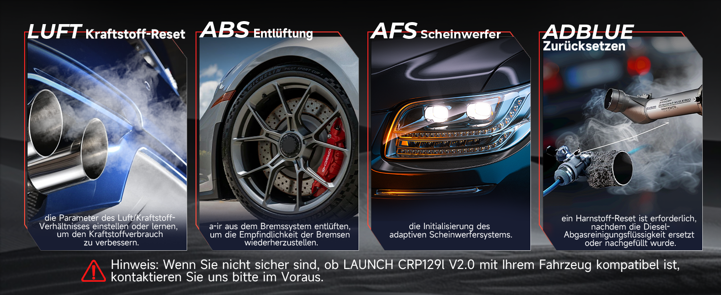 LAUNCH CRP129i V2.0 Diagnosegerät mit 5-Zoll-Touchscreen und OBD2-Kabel – Detail 5
