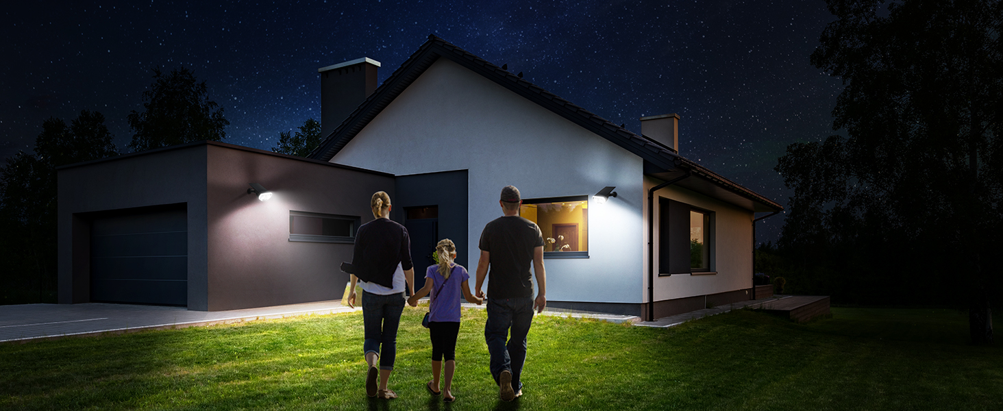 Linkind StarRay Solarstrahler mit Bewegungsmelder auf Erdspiess, 2er-Pack – Detail 17