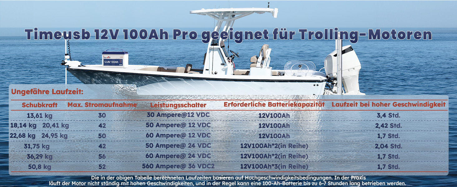 Timeusb 12V 100Ah LiFePO4-Akku Gruppe 31 – Detail 10