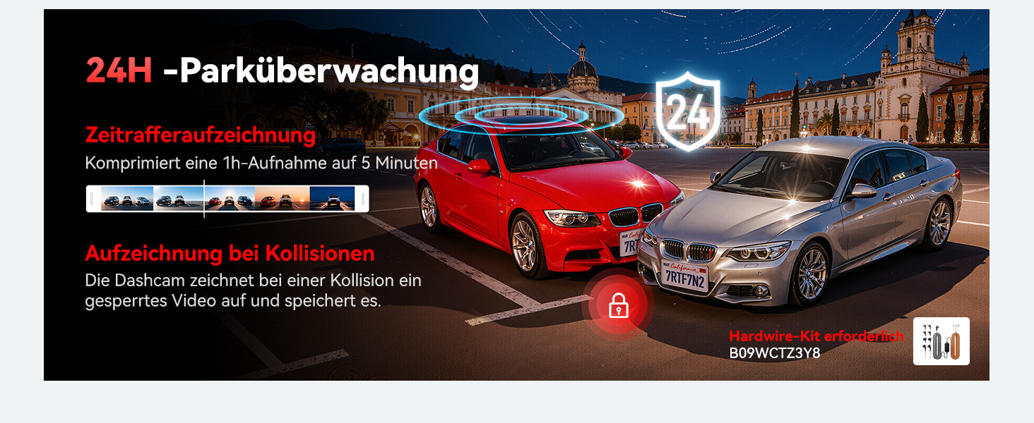 REDTIGER F7N Dashcam 4K mit GPS-Halterung – Detail 11