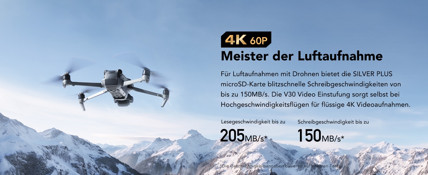 Lexar Silver Plus microSDXC Speicherkarte mit 256 GB in Silber – Detail 8