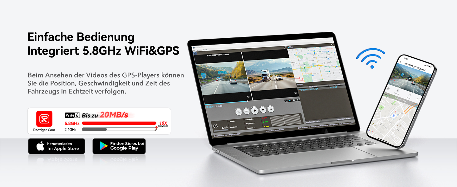 REDTIGER F7NP Dashcam 4K mit STARVIS 2 – Detail 11