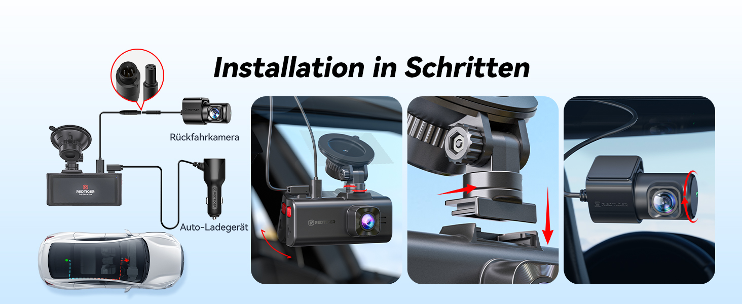 REDTIGER F7NA Dashcam 4K mit Sony STARVIS 2 IMX678 – Detail 11