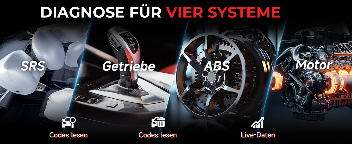 LAUNCH CRP129i V2.0 Diagnosegerät mit 5-Zoll-Touchscreen und OBD2-Kabel – Detail 6