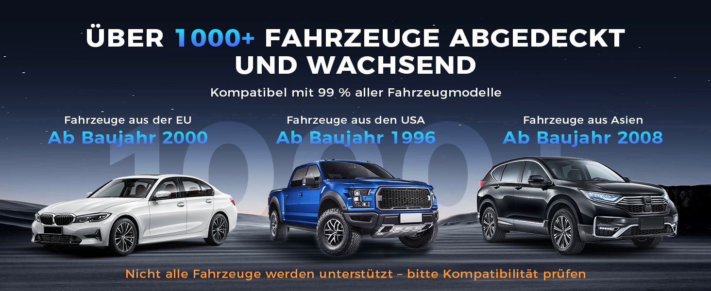 MUCAR 892BT OBD2-Diagnosegerät mit 8-Zoll-Tablet, Bluetooth-Dongle und Zubehör – Detail 16