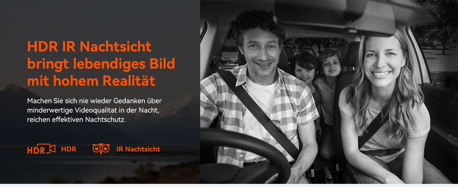 VANTRUE N4 Pro Dashcam 4K mit drei Kanälen – Detail 4