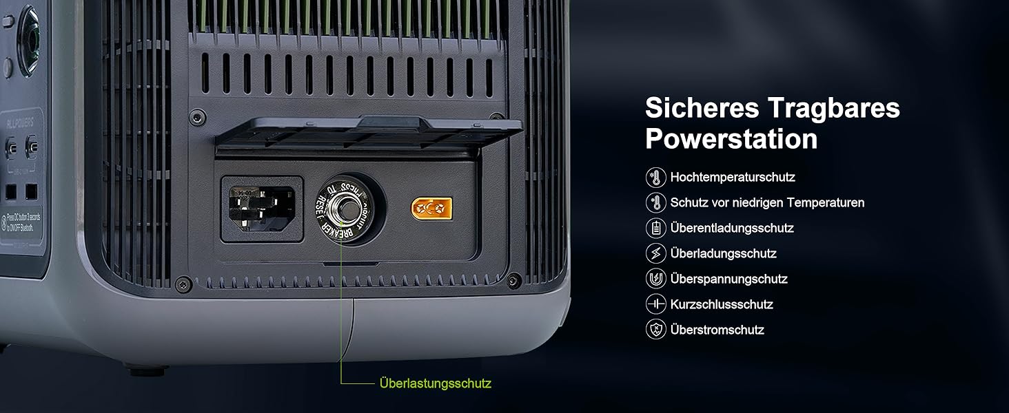 ALLPOWERS R600 Powerstation mit 299 Wh LiFePO4-Akku, zwei Steckdosen und USV-Funktion – Detail 11