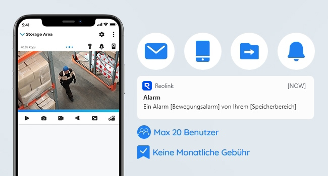 Reolink RLK8-800B4 4K PoE Überwachungsset mit 8-Kanal-NVR – Detail 5