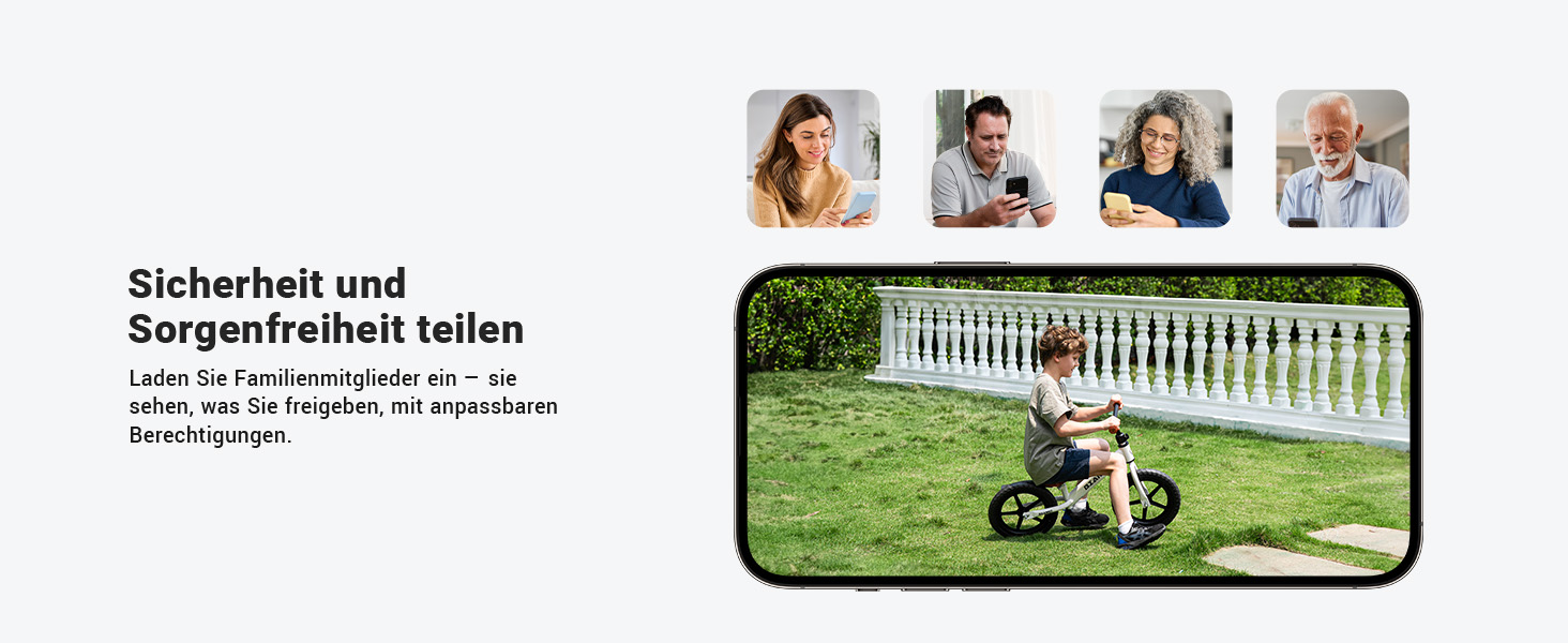 ANSQUE Solar-Akkukamera-Set mit zwei schwenkbaren 2K-Kameras und Basisstation – Detail 23