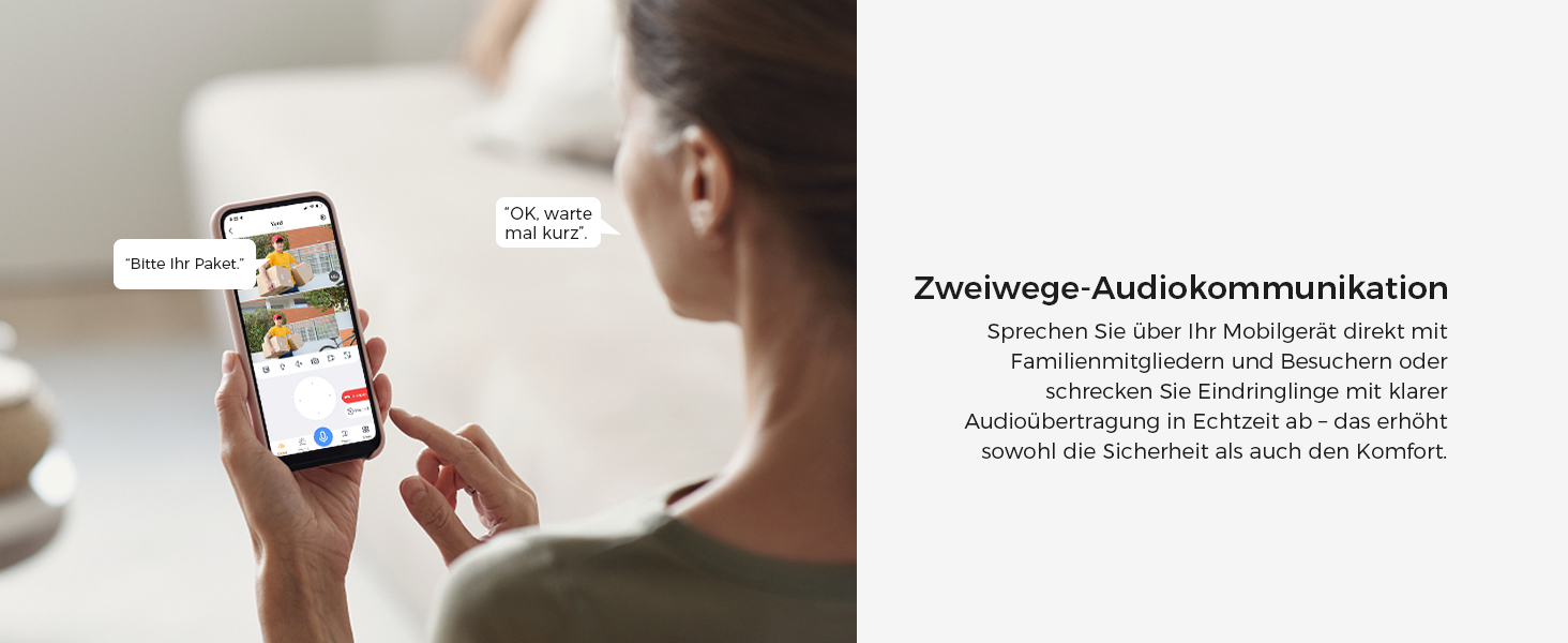 Hiseeu 3MP WLAN-Überwachungsset mit Dual-Objektiv-Kameras – Detail 9