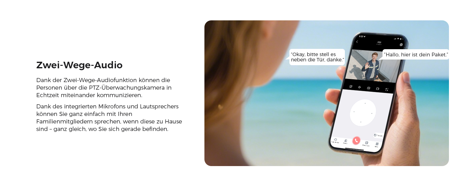 Hiseeu WLAN-Überwachungsset mit vier schwenkbaren 5-MP-PTZ-Kameras und 10-Zoll-Monitor – Detail 11